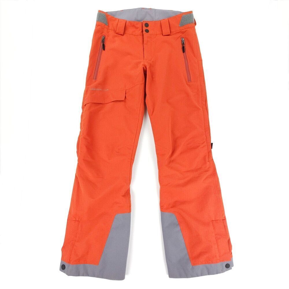 NEW Obermeyer Chandler Soft Shell Pant Iron Oxide Orange Ski Snowboarding Small